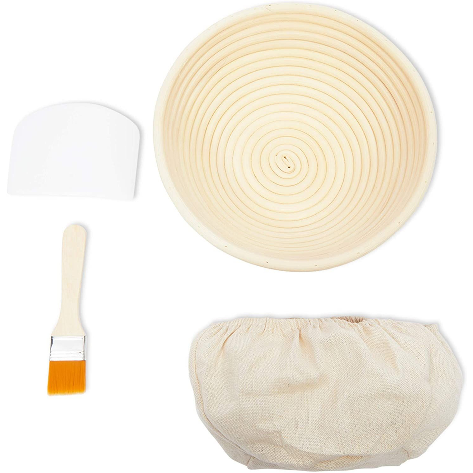 Set of 4 Bread Proofing Basket 9