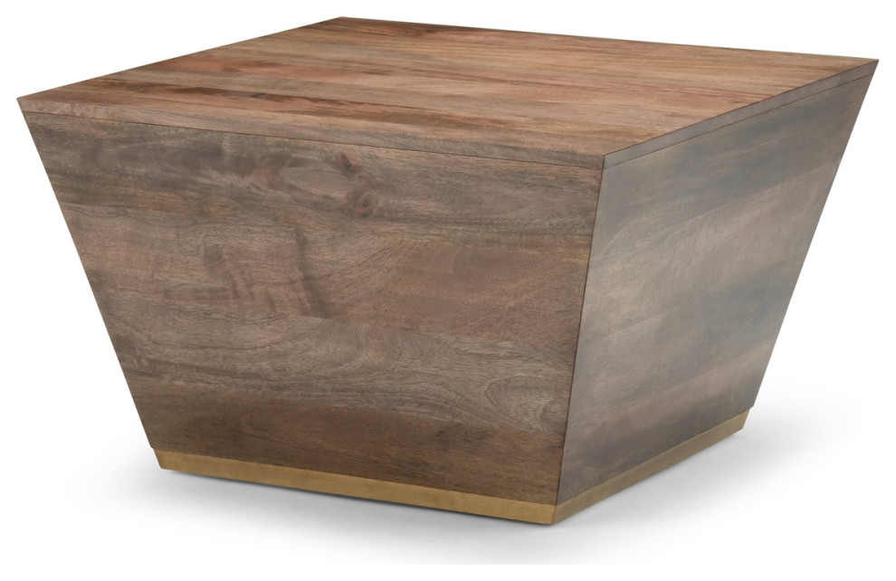 Abba SOLID MANGO WOOD  Square Coffee Table   Coffee Table Sets   by Dot  ampBo  Houzz