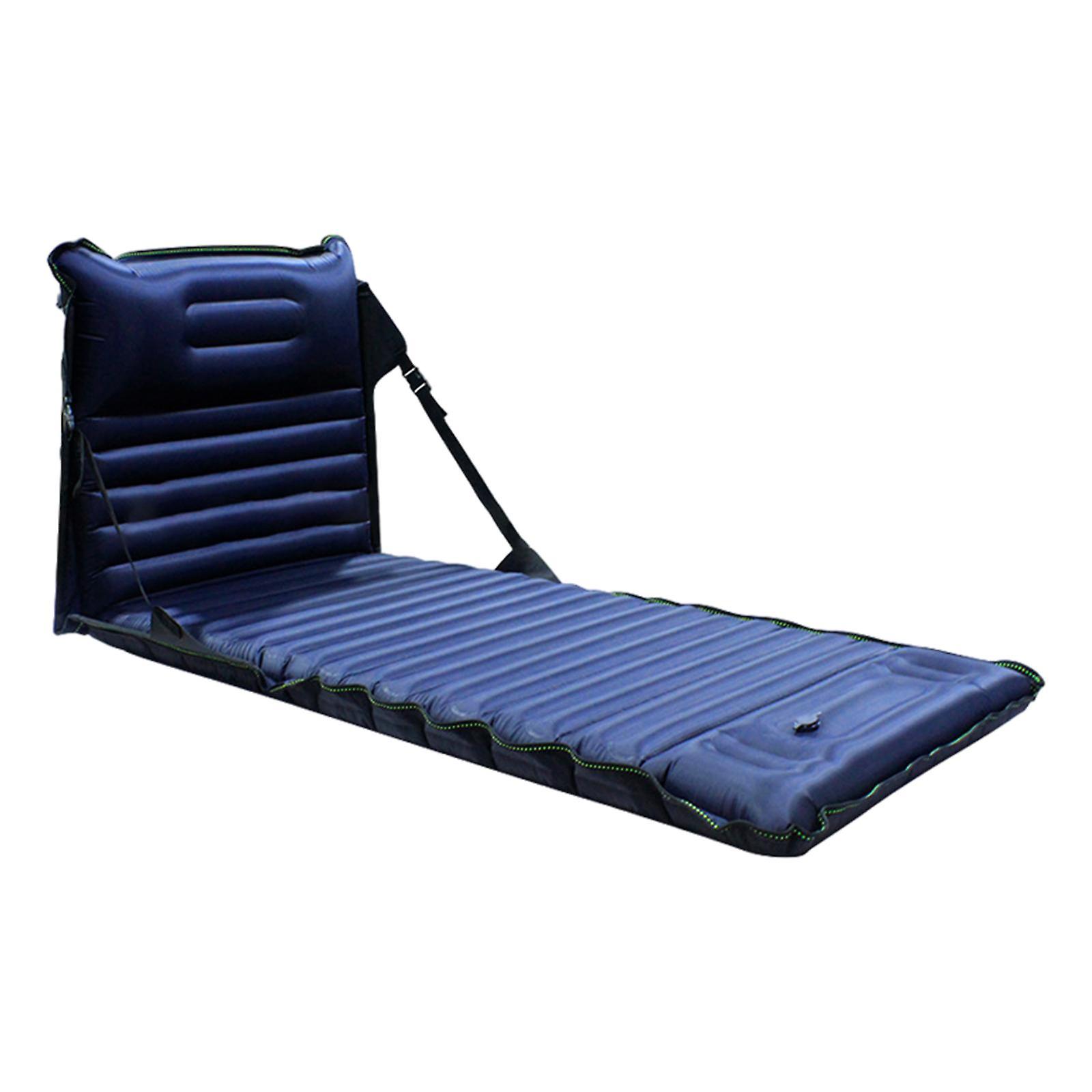 Camping Sleeping Pad Compact Camping Mattress For Backpacking Picnic Outdoor Navy Blue