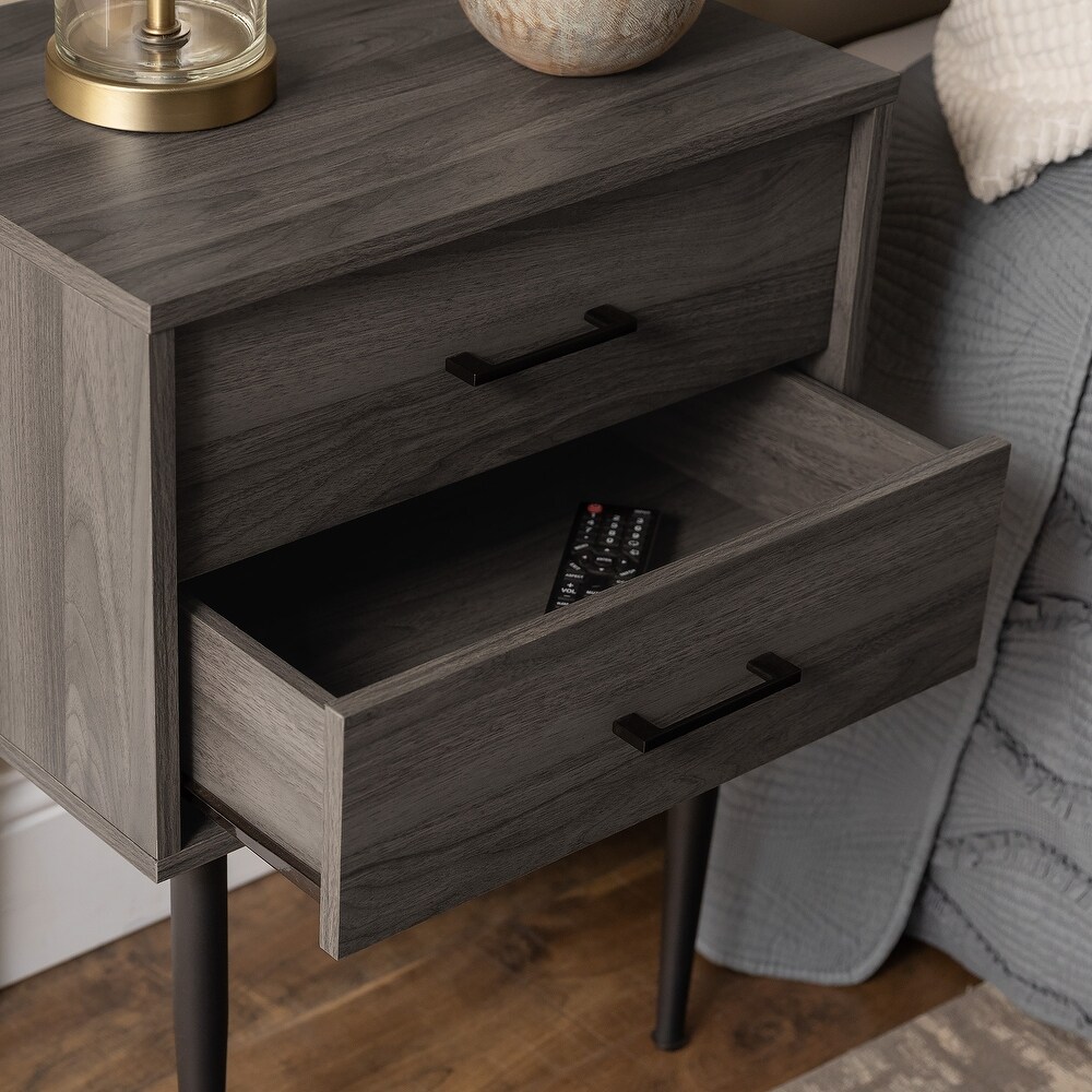 Middlebrook Notto Mid century Nightstand (Set of 2)