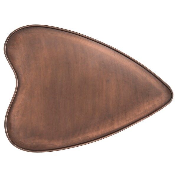 SAFAVIEH Tessa Heart Antique Copper Coffee Table - 39