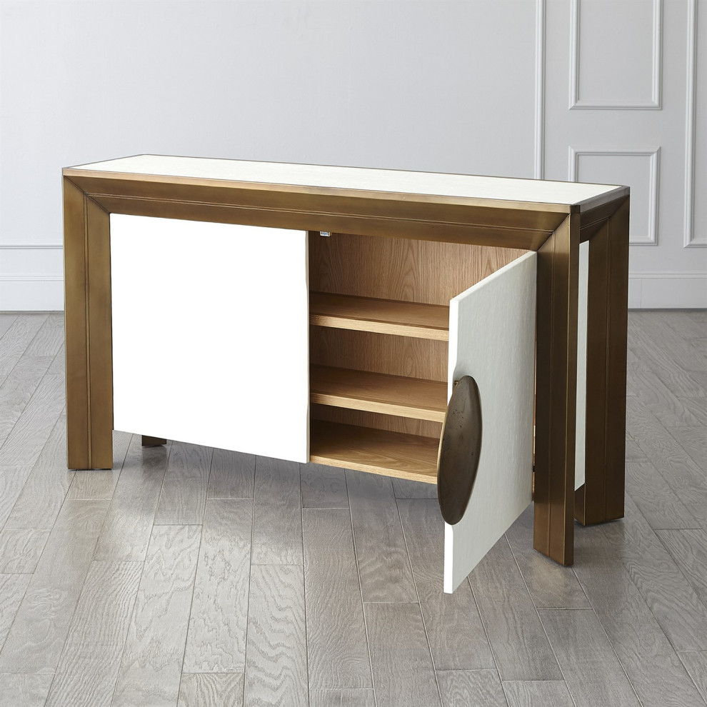 Framed Console   Contemporary   Console Tables   by HedgeApple  Houzz