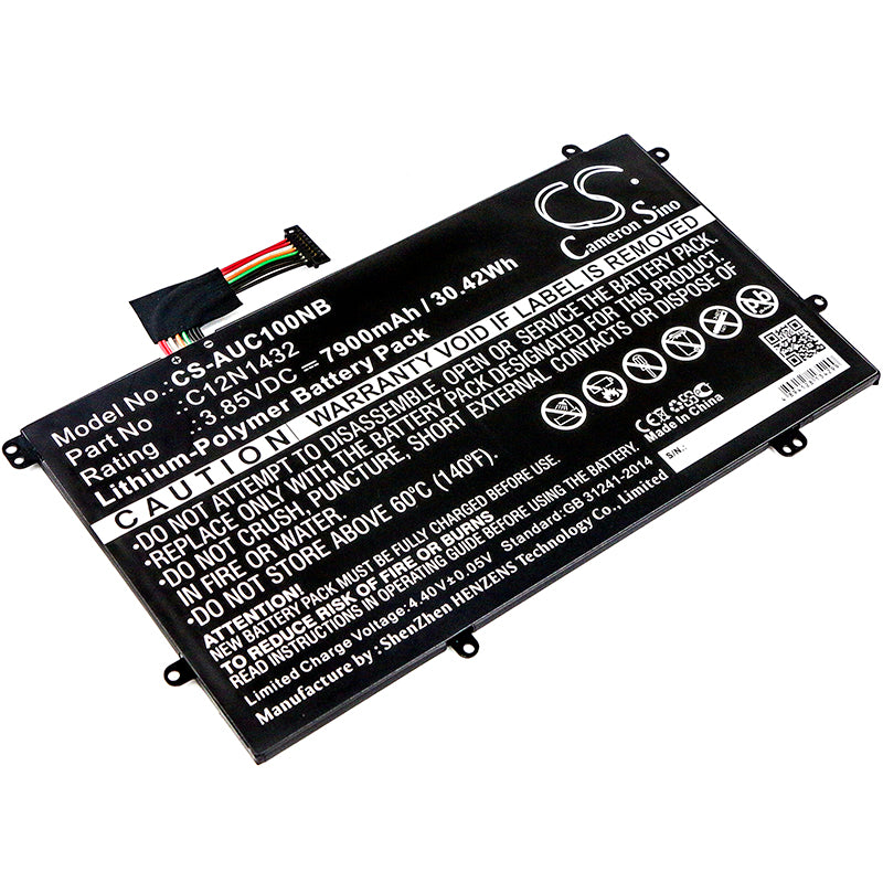 Asus 90NL0971M00290 C100PA C100PA_C3J C100PA3J Replacement Battery BatteryClerkcom Laptop and Notebook