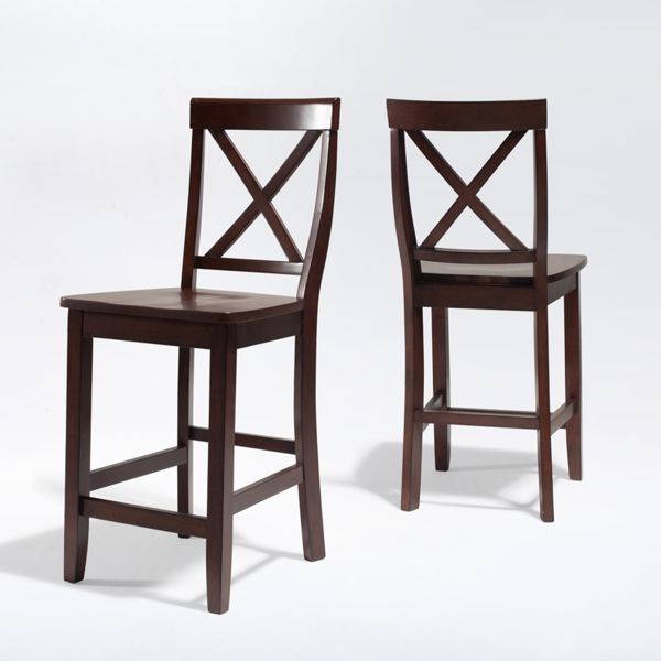 X-Back 2Pc Counter Stool Set