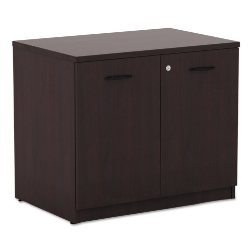 Alera Valencia Series Storage Cabinet， 34.13w x 22.78d x 29.5h， Mahogany (VA613622MY)