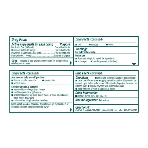 Neosporin .5 oz Dual Action Antibiotic Ointment