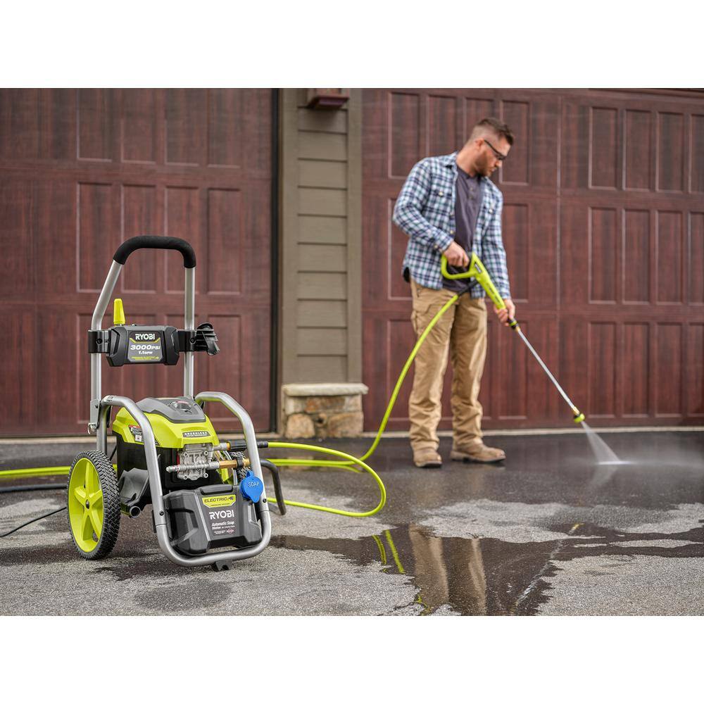 RYOBI 3000 PSI 1.1 GPM Cold Water Electric Pressure Washer RY143011