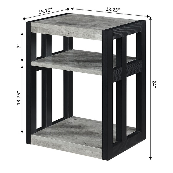 Carbon Loft Sohni 3 Tier End Table