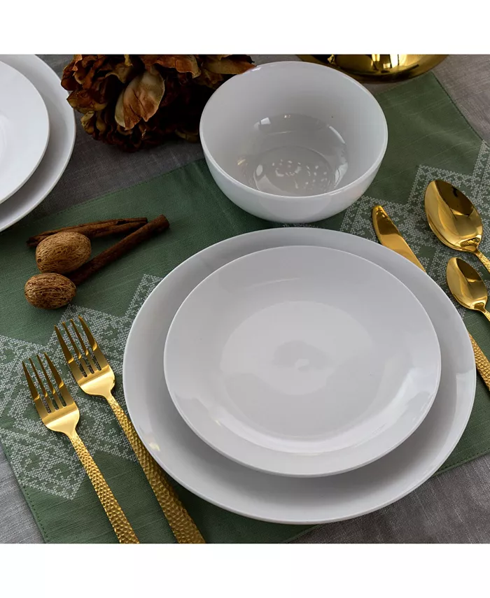 Elama Luna Dinnerware Set of 18 Pieces