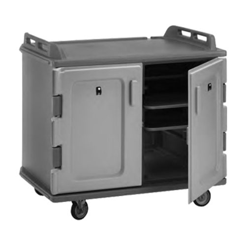 Cambro MDC1520S20615 Meal Delivery Cart with Cambro BC230131 Service Cart