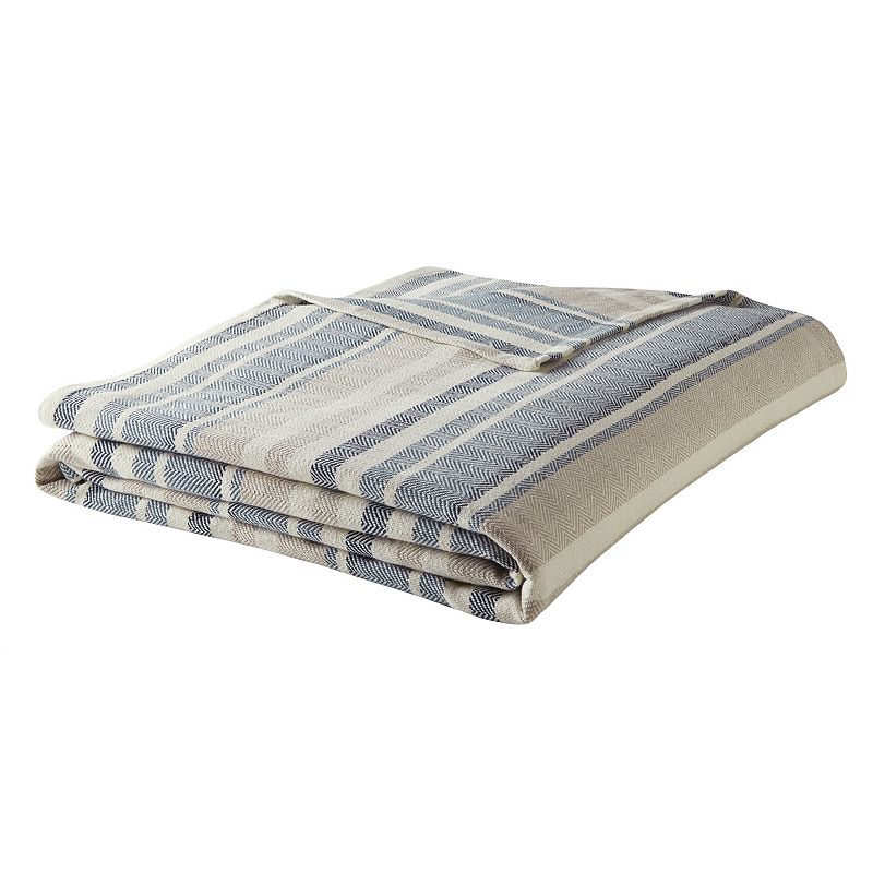 Eddie Bauer Herringbone Stripe Blanket