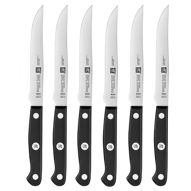 Zwilling Gourmet 6 pc Steak Knife Set