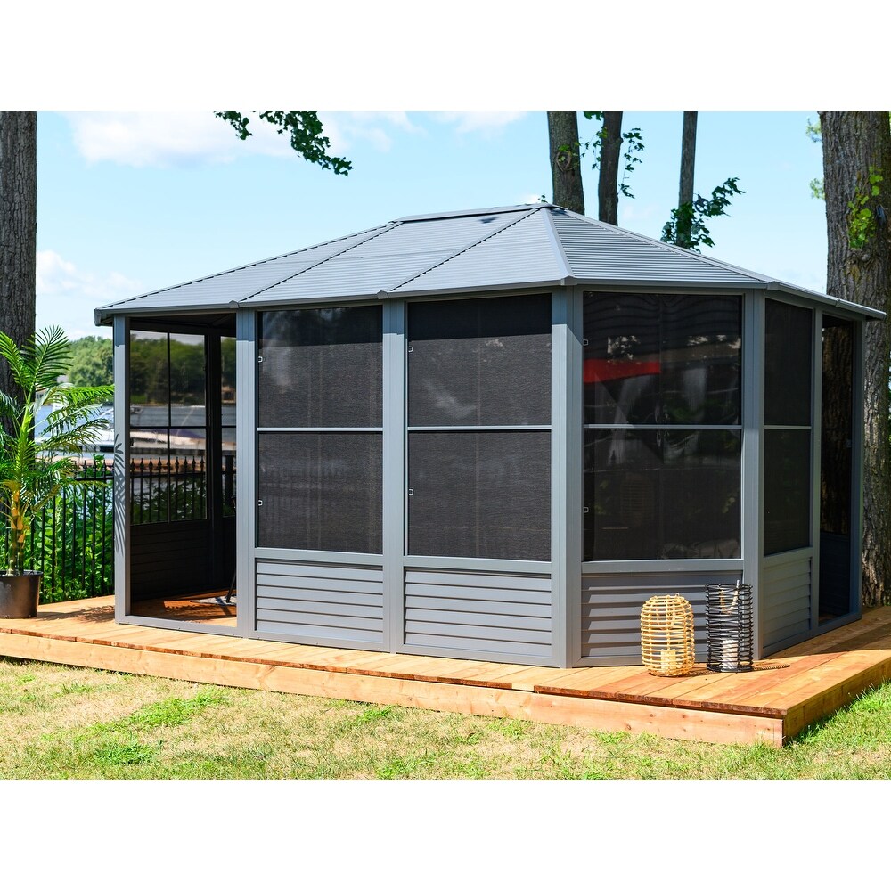 Florence   Solarium 12x15 Metal Roof