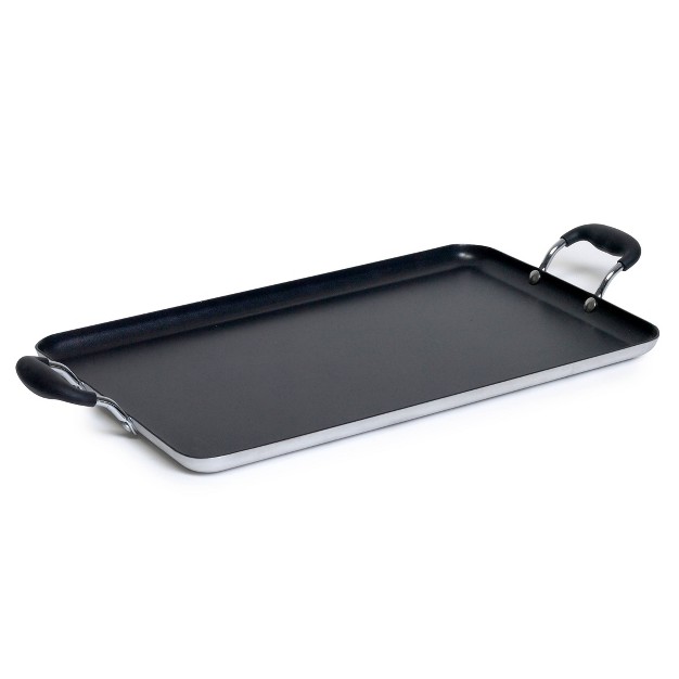 Double Burner Griddle With Bakelite Handles