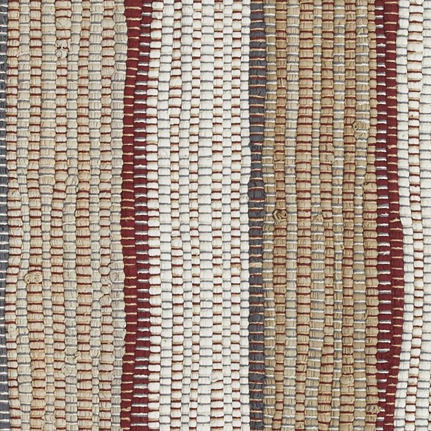 Park Designs Glenwood Antique Red Chindi Rag Rug Runner 2 Ft X 6 Ft