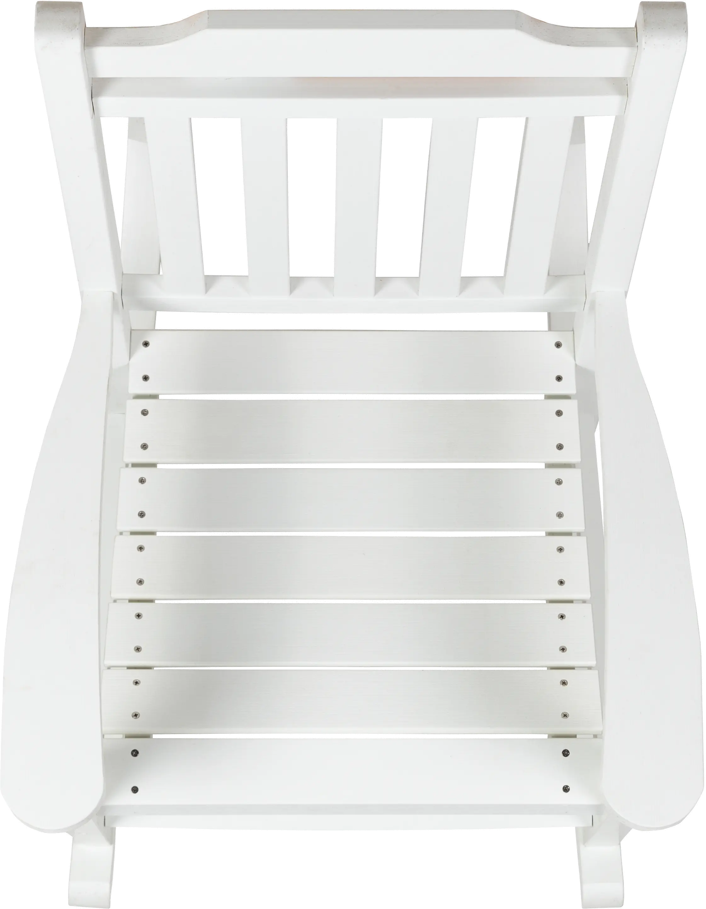 All-Weather Rocking Chair - White