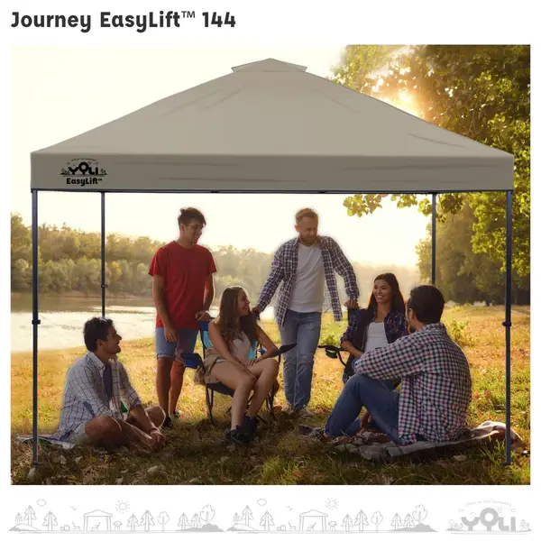 YOLI 12'x12' Journey EasyLift 144 Instant Canopy