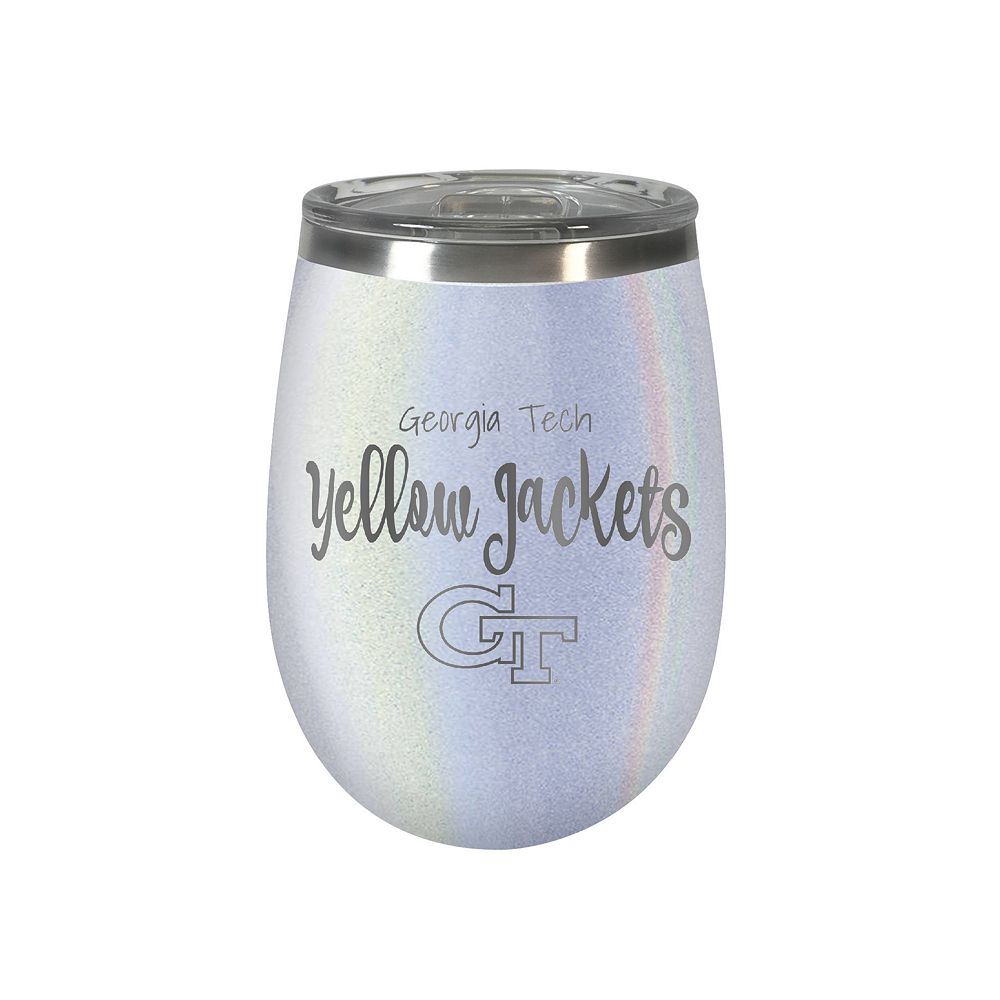 Georgia Tech Yellow Jackets Opal Finish Wine Tumbler