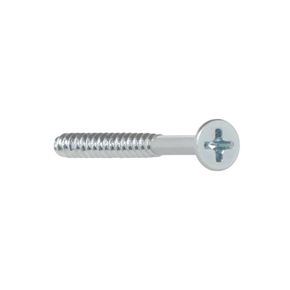 Everbilt #10 x 2-12 in. Phillips Flat Head Zinc Plated Wood Screw (50-Pack) 822902