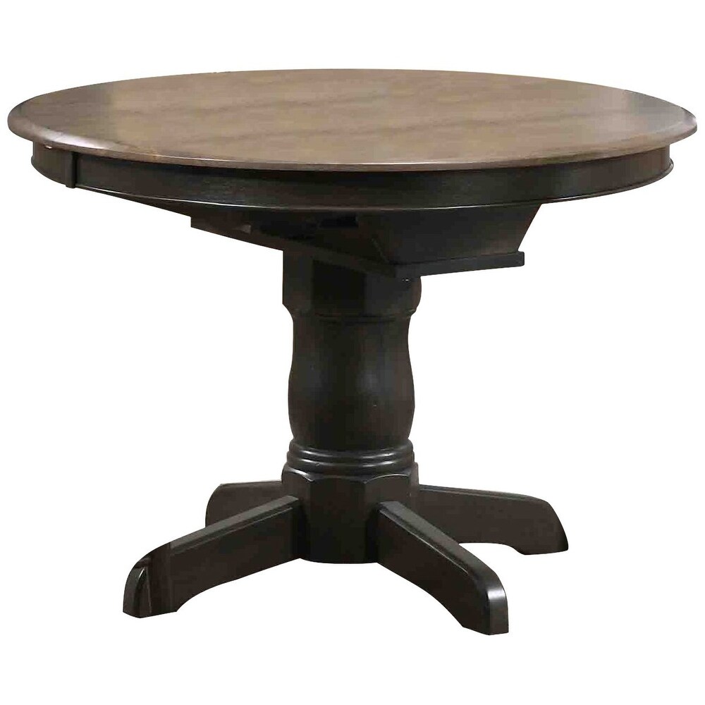 Round Butterfly Leaf Dining Table  42\