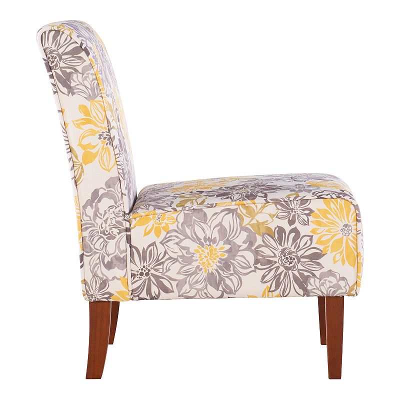 Linon Armeless Accent Chair