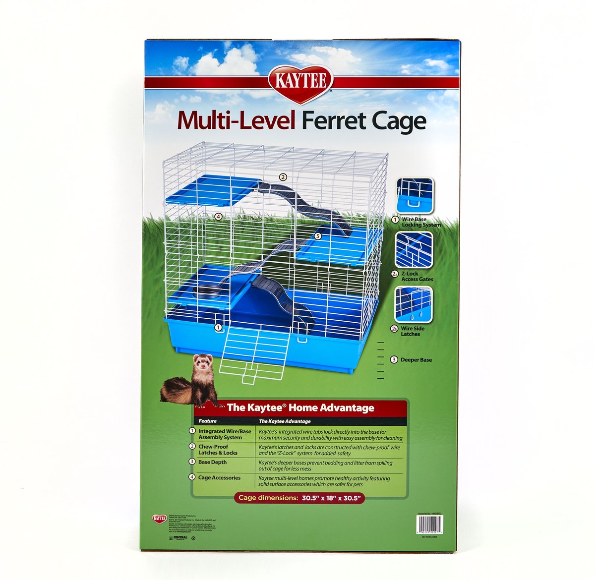 Kaytee My First Home Multi-Level Ferret Cage