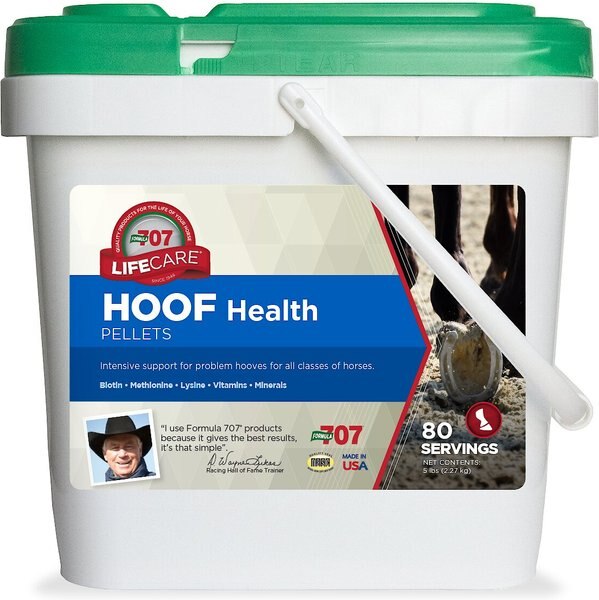 Formula 707 Hoof Health Hay Flavor Pellets Horse Supplement