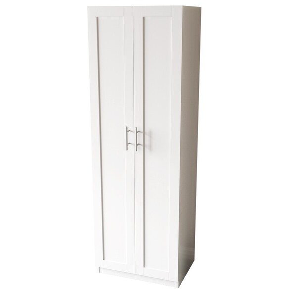 High Wardrobe/Armoires with 3 Shelves - - 36800428