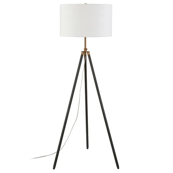 Kahn Two-Tone Tripod Floor Lamp