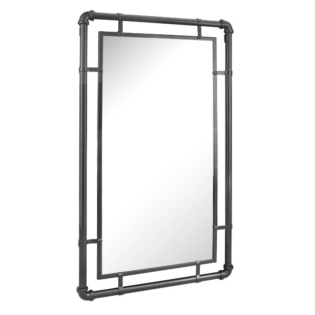 Large Rectangle Metal Decorative Wall Mirror Stonebriar Collection