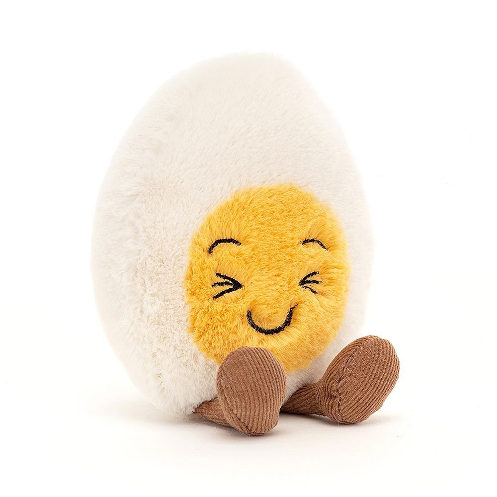 Boiled Emotive Egg - Laughing by Jellycat