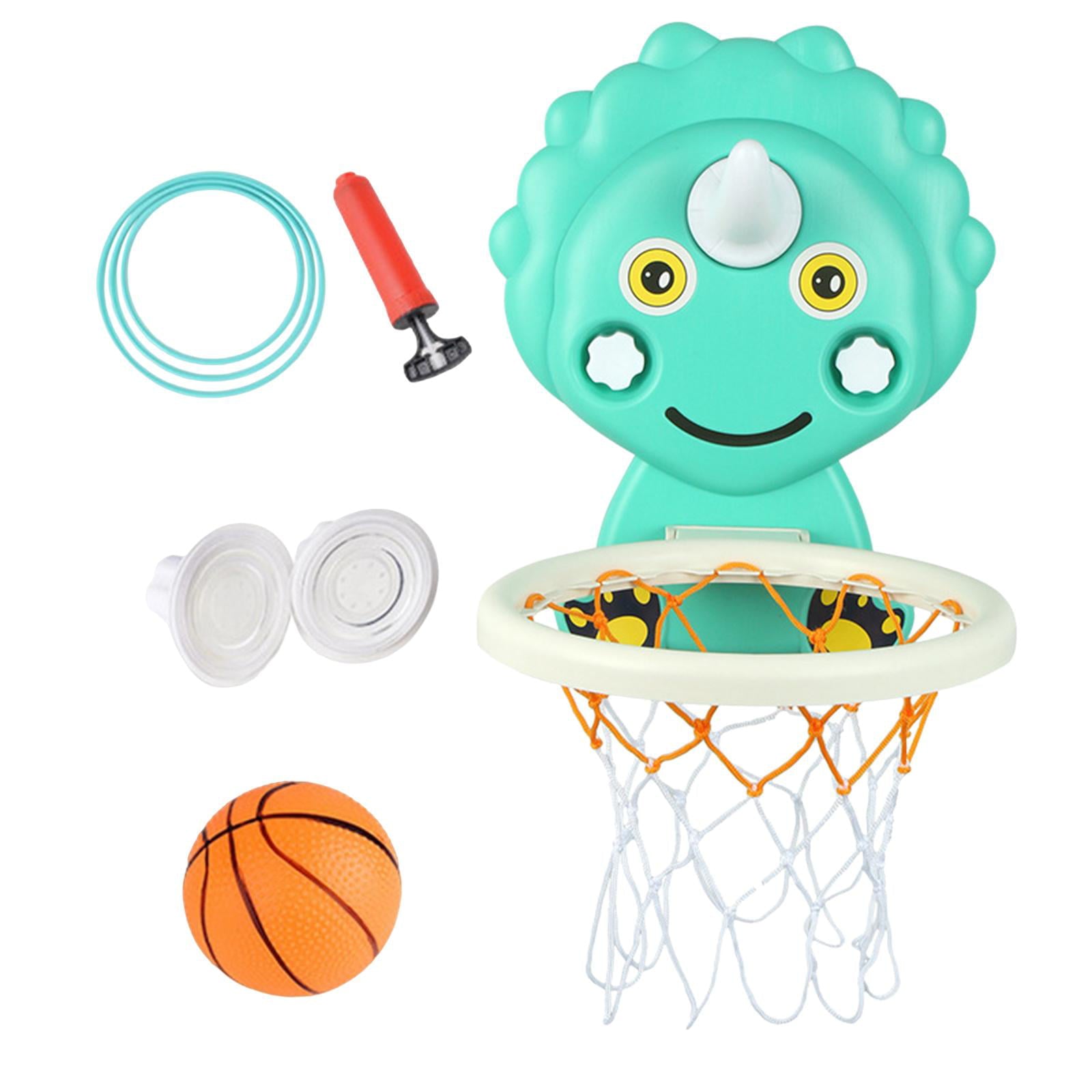 Indoor Mini Basketball Hoop with Accessories Early Educational Toys Basketball Green