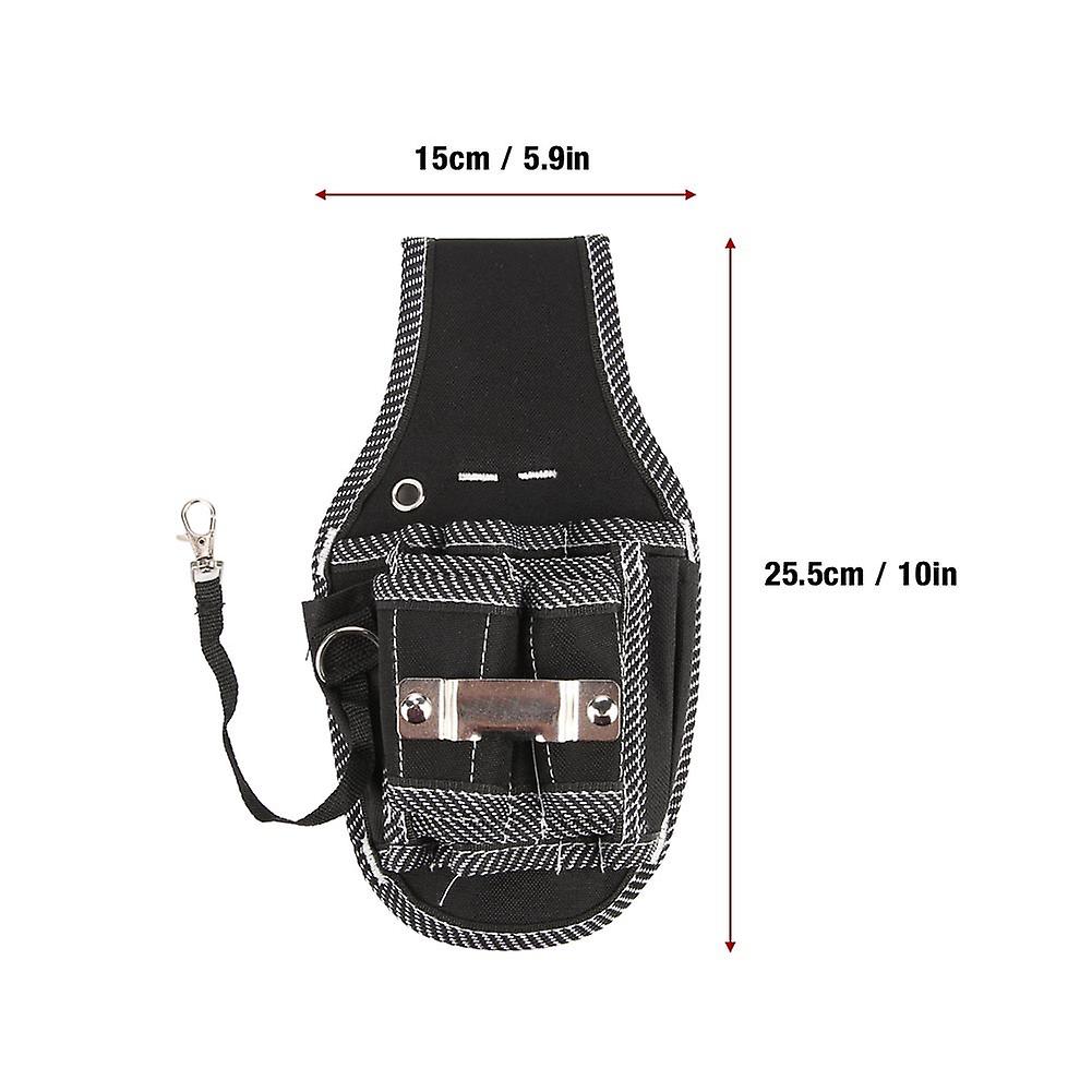 Electrician Tool Waist Bag With Multiple Pockets Tool Belt Pouch For Screwdriver Pliers