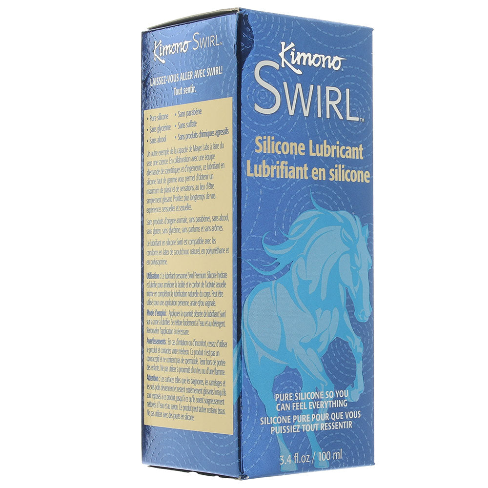 Kimono Swirl Silicone Lube in 3.4oz/100ml