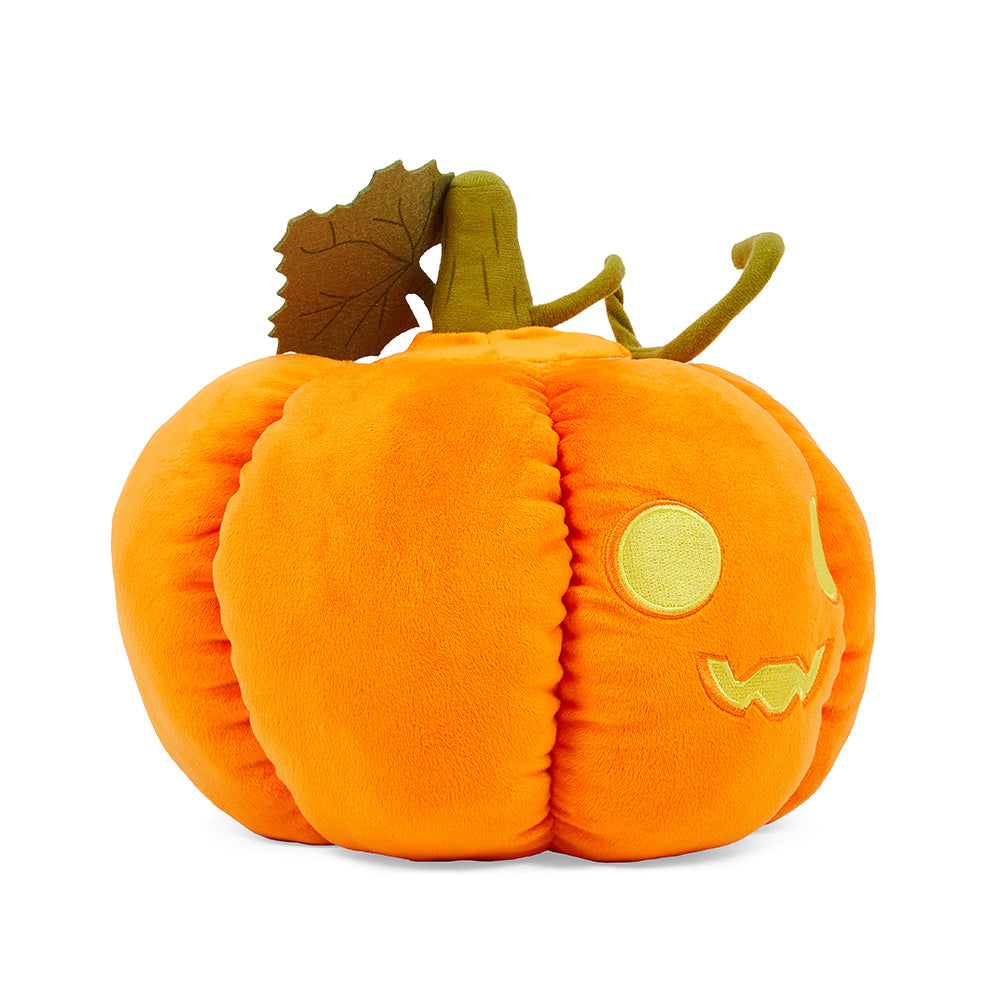 Yummy World Jack O’Lantern Interactive Pumpkin Plush with Candy Corns