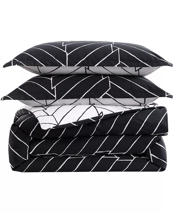 City Scene Ceres 2 Piece Duvet Cover Set， Twin