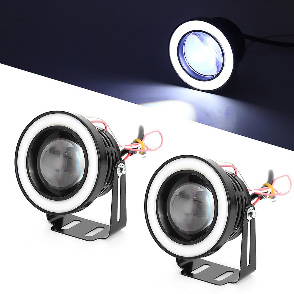 30w Waterproof Led Fog Lamp White Aperture Fog Light Cob Daytime Running Light76mm