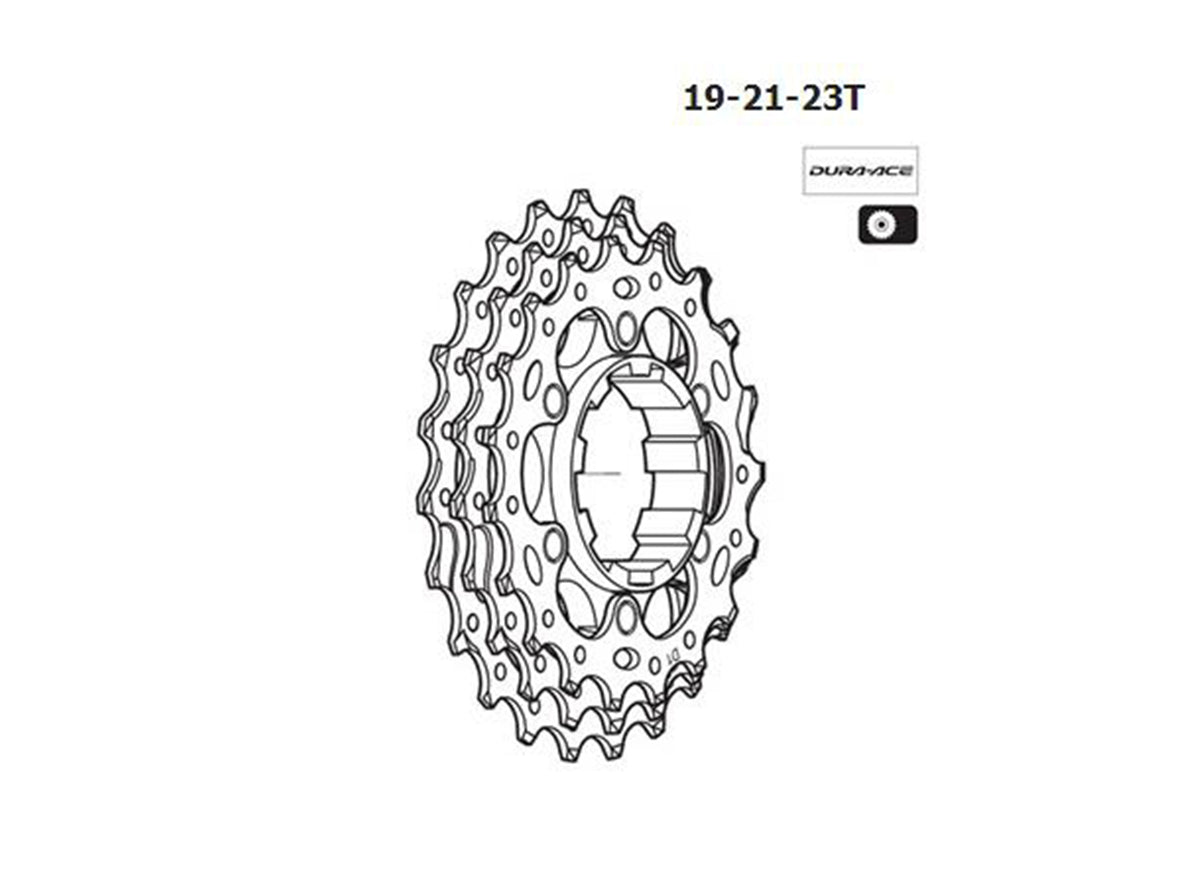 Shimano Dura-Ace 7800 Sprocket Set