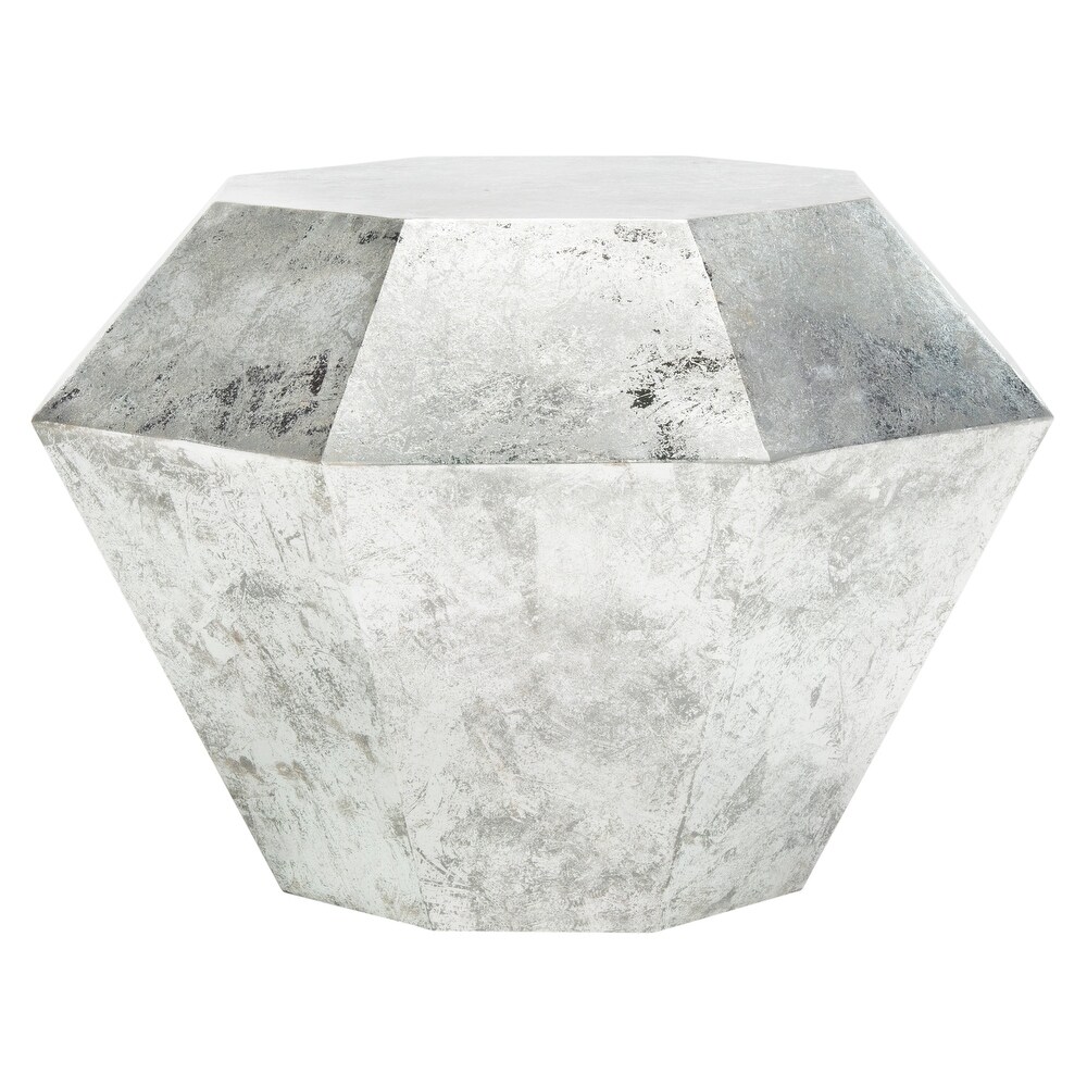 SAFAVIEH Grace Diamond Antique Silver Accent Table   25\