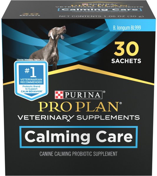 Purina Pro Plan Veterinary Diets Calming Care Liver Flavored Powder Calming Supplement for Dogs