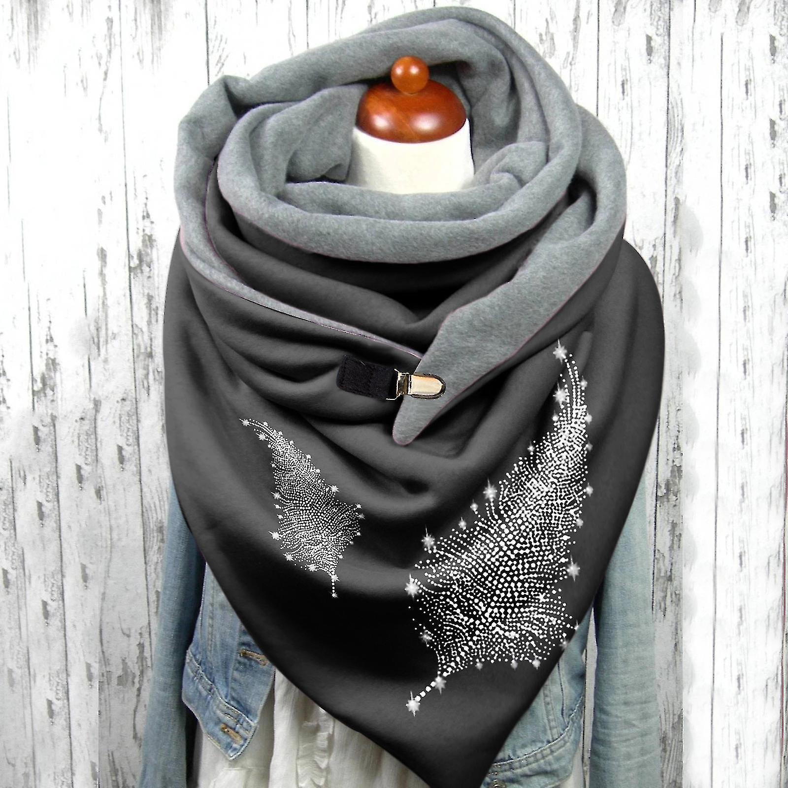 Women With Diamond Series Printing Scarf Fashion Multi-purpose Shawl Scarf