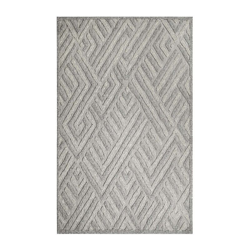 Superior Modern Geometric Indoor Outdoor Area Rug