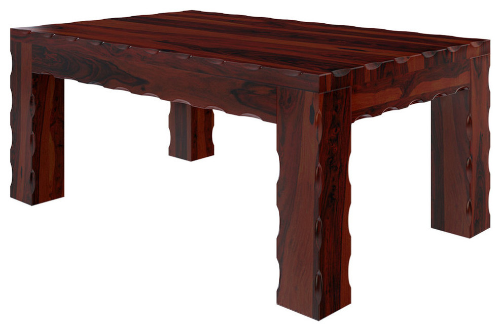 Yakima Unique Handcrafted Solid Wood Small Coffee Table   Transitional   Coffee Tables   by Sierra Living Concepts Inc  Houzz