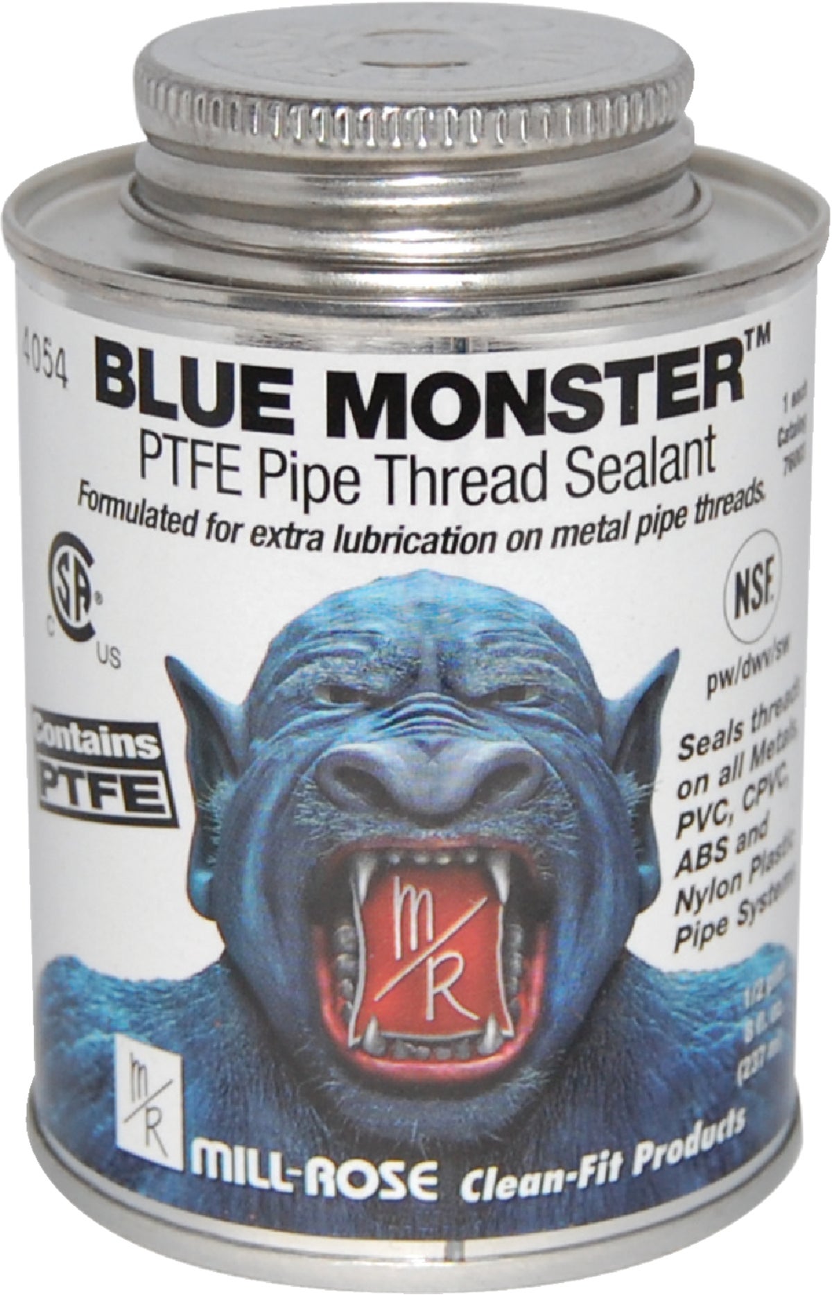 BLUE MONSTER PTFE Thread Sealant 4 Fl. Oz. White