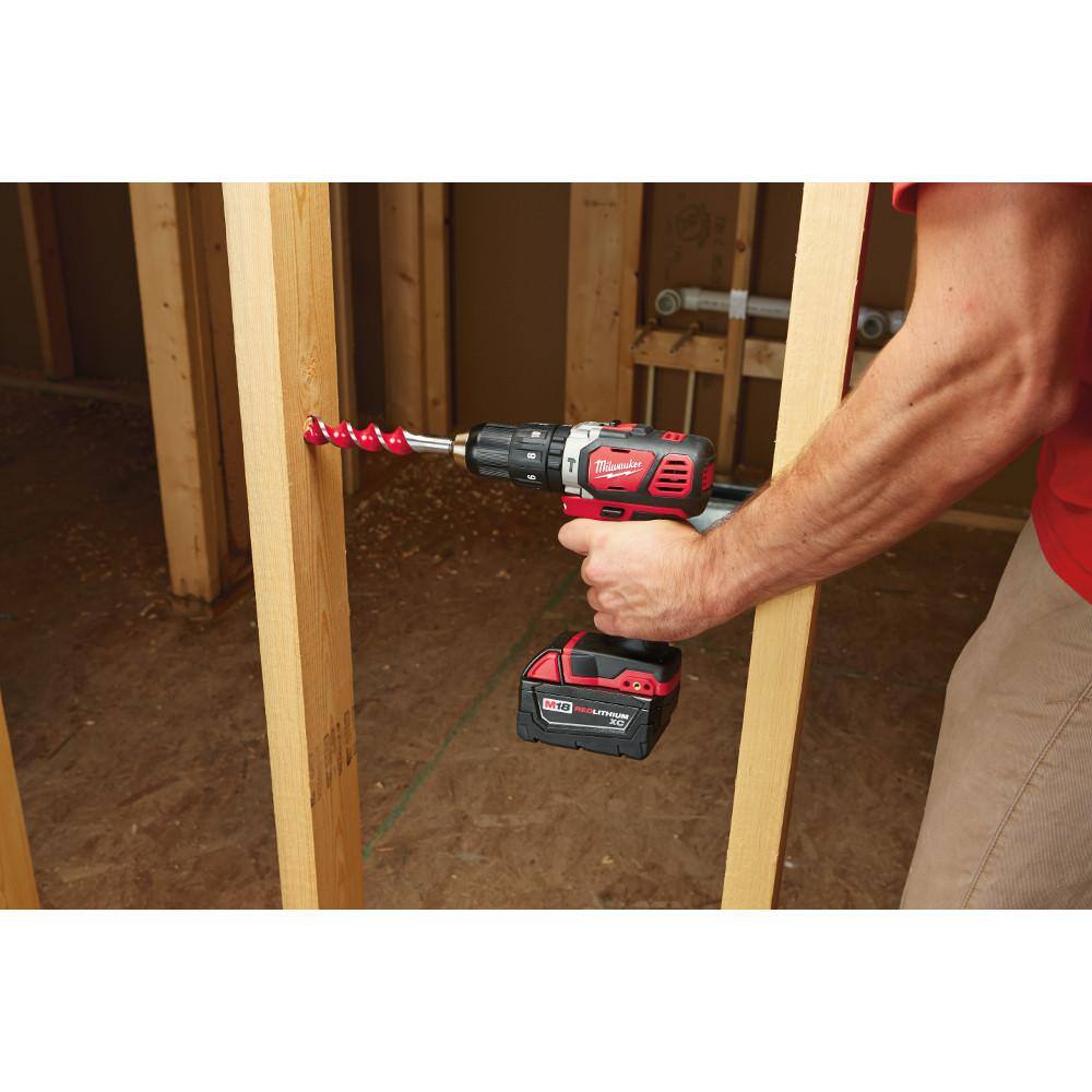 MW M18 18V Lithium-Ion Cordless Hammer DrillImpact Driver Combo Kit with Two 3.0 Ah Batteries Charger Bag (2-Tool) 2697-22