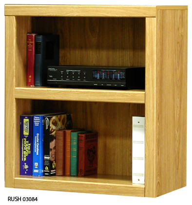 Woodtone Laminate Bookcase  Honey   Contemporary   Bookcases   by Rush Furniture  Houzz