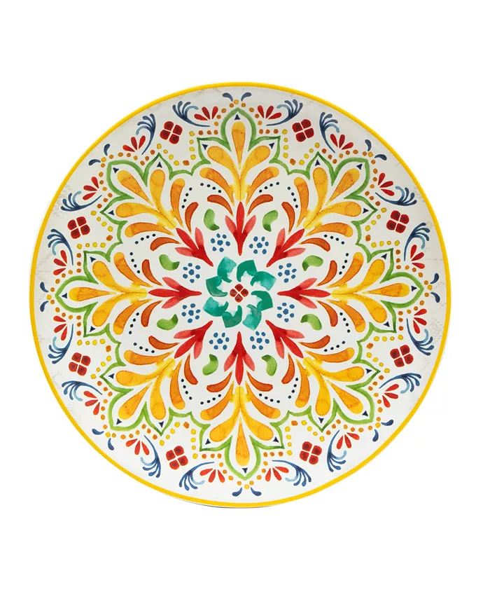 Certified International Sweet Spicy Dinner Plate Set of 4