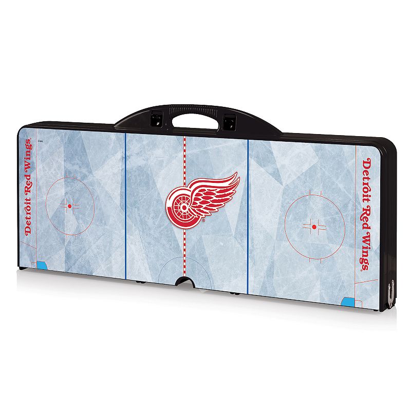 Picnic Time Detroit Red Wings Portable Folding Picnic Table