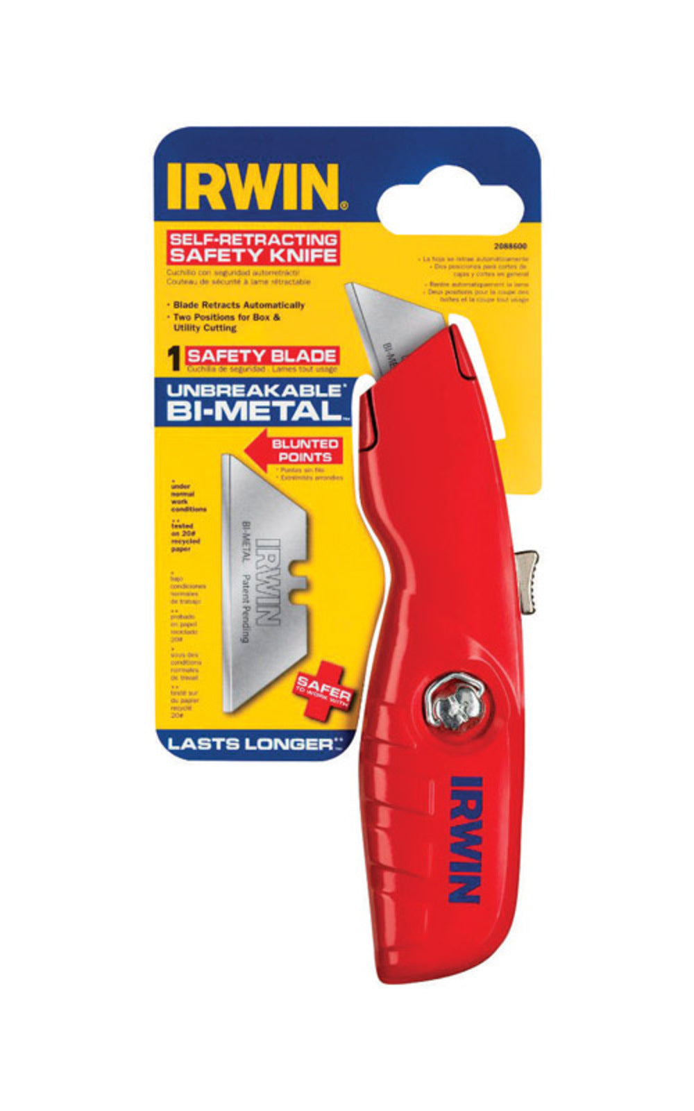 SAFETY KNIFE RED 6