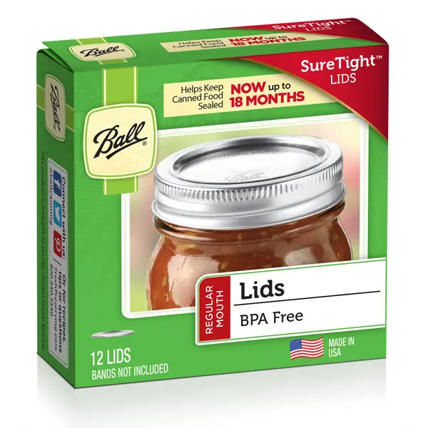 Ball 12-Pack Regular Mouth Mason Jar Lids